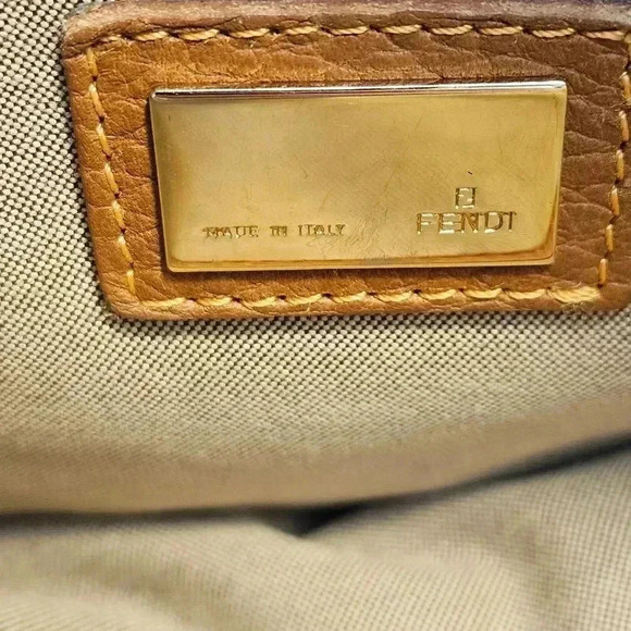 Fendi Cabas  Zucchino Handbag - Picture 2 of 16